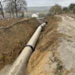 Obnova řadu surové vody Římov - Plav 08