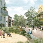 12_Nové Dolíky_Vizualizace_lineární park v údolnici
