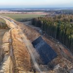 SO 101 - Realizace ochraných sítí proti padání kamene ze svahu ve skalním zářezu km 1,200